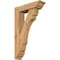 Ekena Millwork Olympic Traditional Smooth Bracket w/ Offset Brace, Western Red Cedar, 5 1/2"W x 20"D x 32"H BKT0604X20X32OLY01SWR - alternate 1